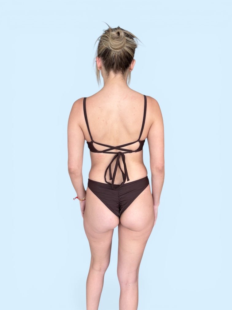 תחתון מייגן | BROWN - Aquabell Bikinis