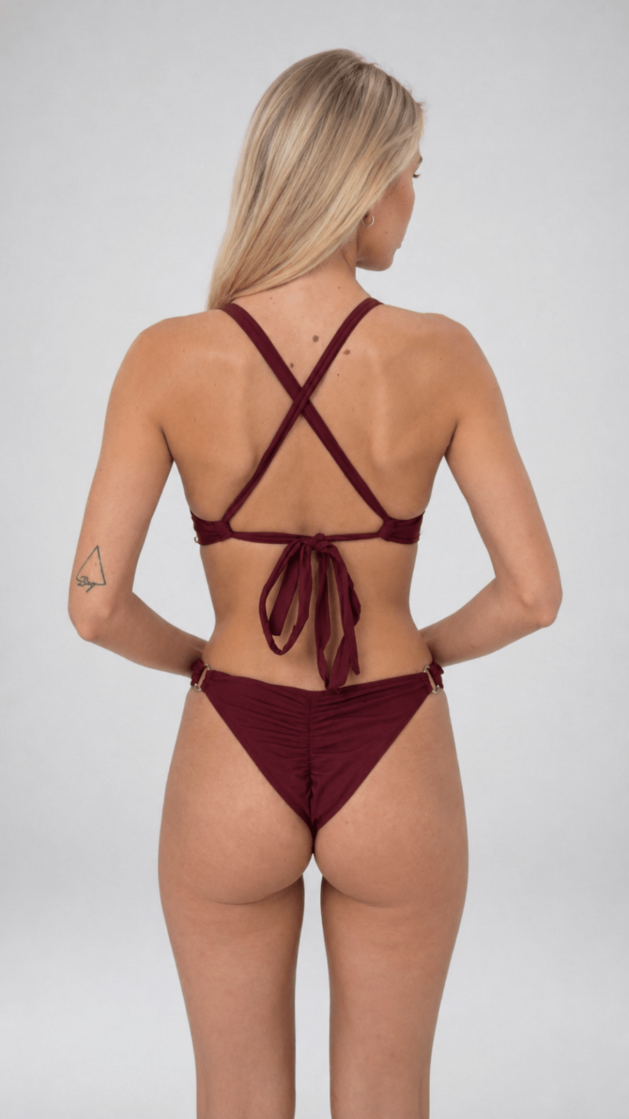 תחתון בלה | RED WINE - Aquabell Bikinis