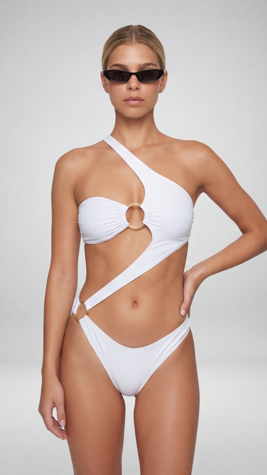 שלם מונקו | WHITE - Aquabell Bikinis