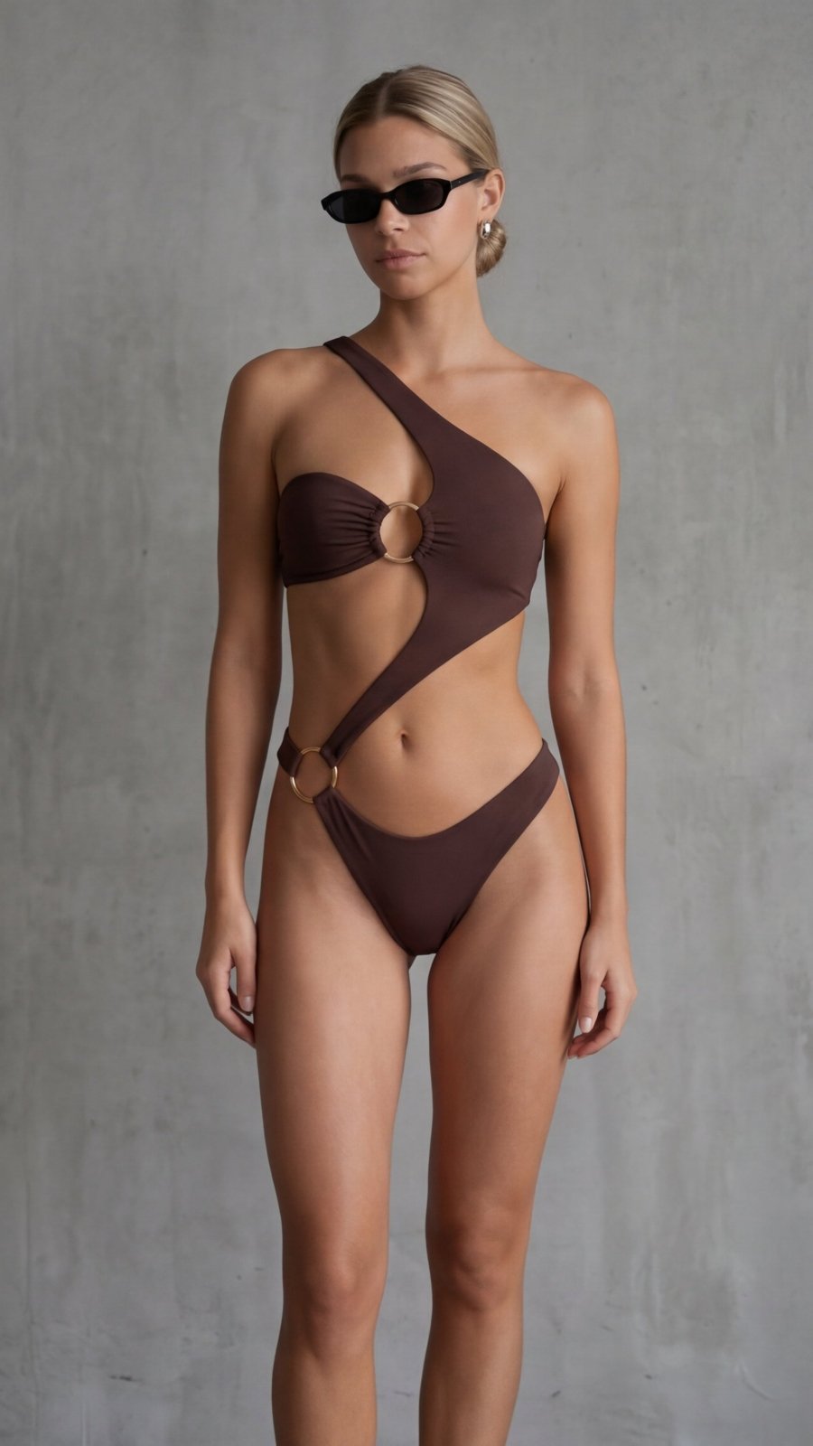 שלם מונקו | BROWN - Aquabell Bikinis