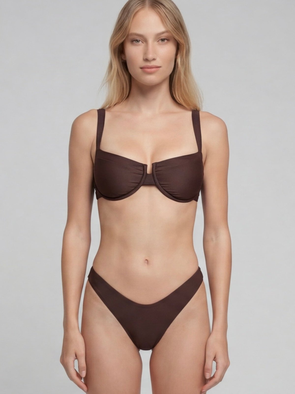 חזיית דיאן | BROWN - Aquabell Bikinis