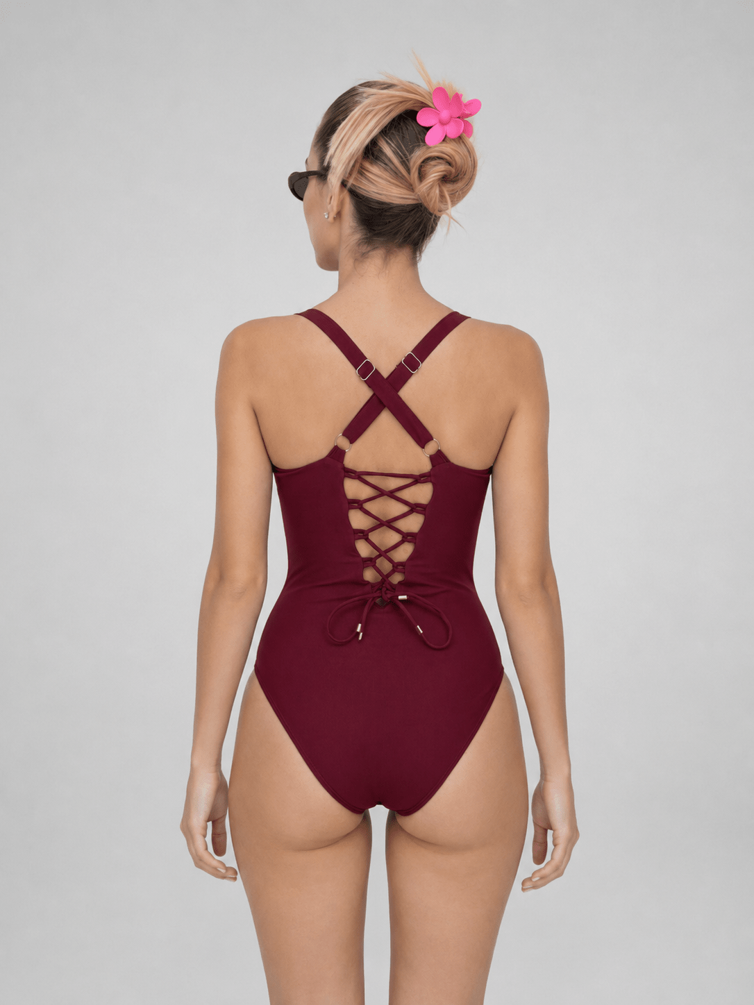 איימי | red wine - Aquabell Bikinis